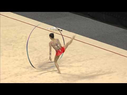 Laura Zeng - Ribbon - All-Around Final - 2015 USA Gymnastics Championships