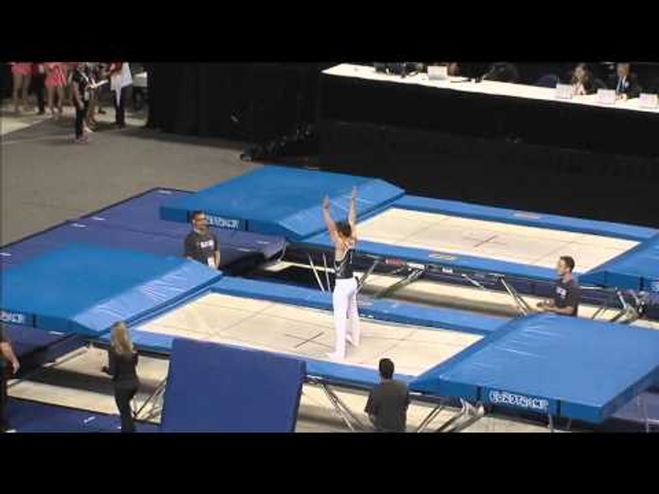 Steven Gluckstein - Trampoline Final - 2015 USA Gymnastics Championships