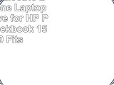 Black and Electric Blue Neoprene Laptop Case  Sleeve for HP Pavilion Sleekbook 15zb000