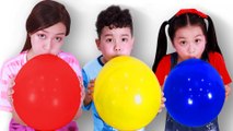 Learn Colors with Balloons & Finger Family Song Nursery Rhymes For Kids & Baby Nursery Rhymes Song