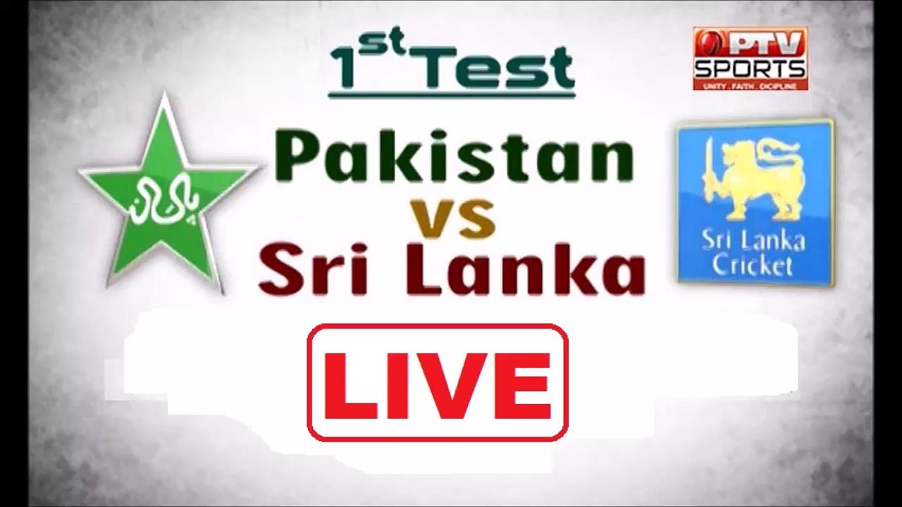 Pakistan vs sri lanka 1st test live 28/9/2017