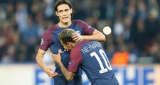 PSG'de Neymar ile Cavani'nin Sarılması, Geceye Damga Vurdu