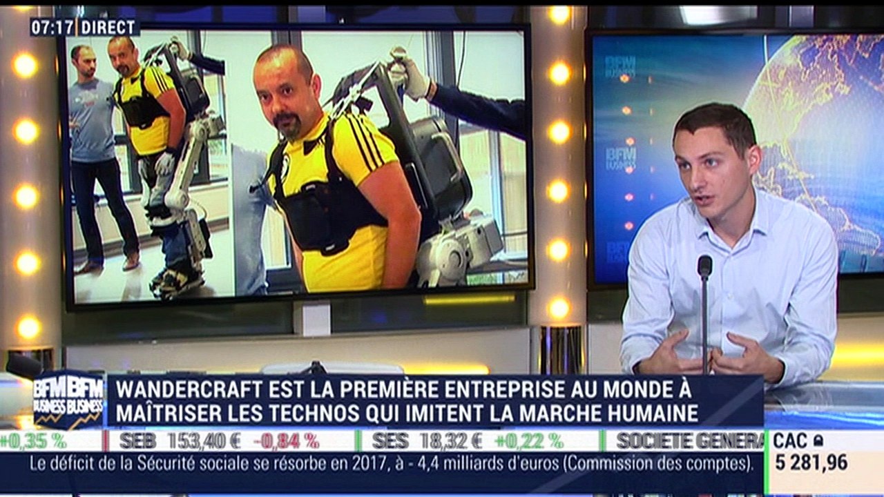 Wandercraft lève 15 millions d'euros - 28/09