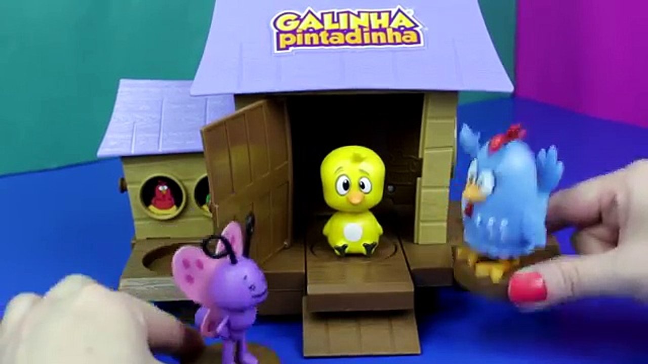 Brincando Com Galinheiro Musical da Galinha Pintadinha Tia Fla Kids