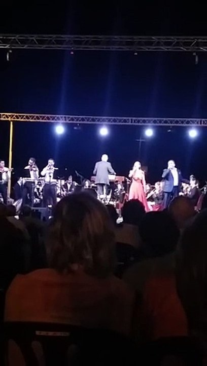 Nuria Fergó concierto "México Lindo Sinfónico" en Nerja