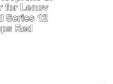 VanGoddy Neoprene Sleeve Cover for Lenovo ThinkPad Series 125 Laptops Red
