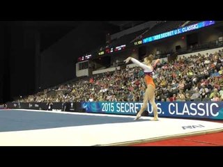Emily Gaskins - Floor Exercise – 2015 Secret U.S. Classic