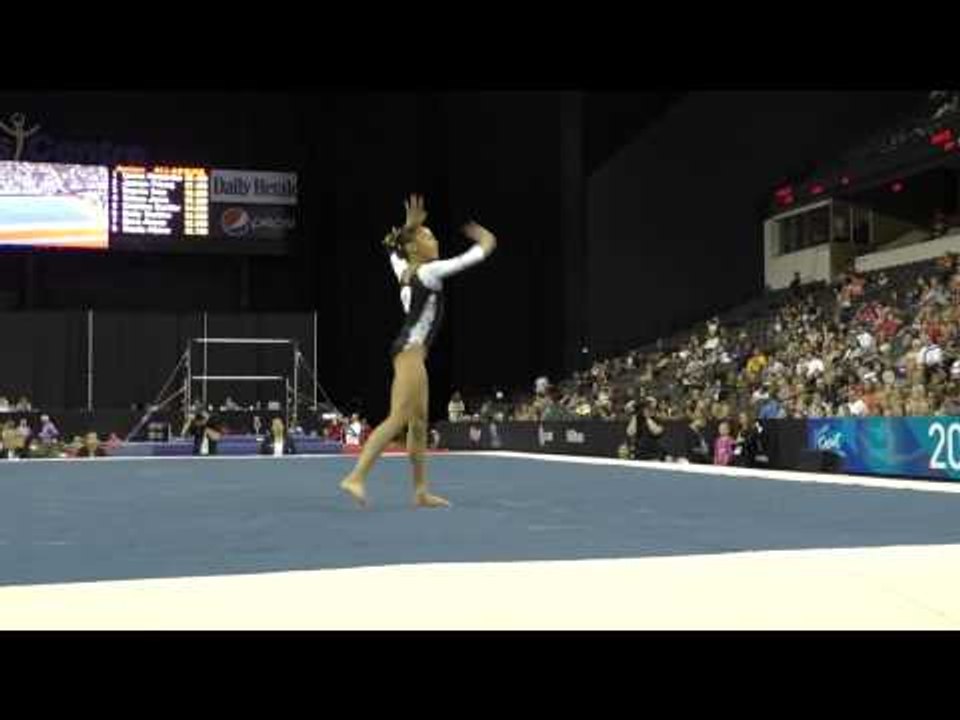 Emma Malabuyo - Floor Exercise – 2015 Secret U.S. Classic