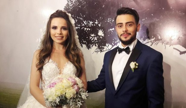İşte Rüzgar Erkoçlar ile Tuğba Beyzaoğlu'nun düğünü