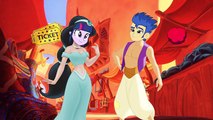 My Little Pony MLP Equestria Girls Transforms with Animation Love Story Aladdin - Disney charer