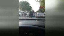 Konya Kadın Sürücü, Trafikte Tartıştığı Erkek Sürücüye Plakayla Saldırdı