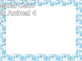YeeATZ Animal Printed Zipper Casual Canvas Backpack Animal 44