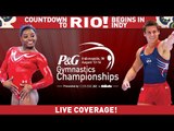 2015 P&G Gymnastics Championships - Jr. Women's Podium Training