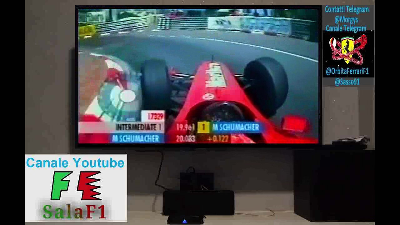 Onboard - F1 2001 Round 07 - GP Monaco (Montecarlo) Michael Schumacher