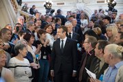 Allocution du Président de la République, Emmanuel Macron, devant la préfecture de la ville de Lyon