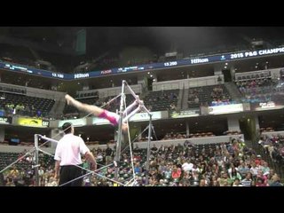 Alyona Shchennikova – Uneven Bars – 2015 P&G Championships – Jr. Women Day 1