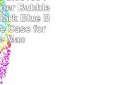 133 Laptop Sleeves rooCASE Super Bubble Neoprene Dark Blue  Black Sleeve Case for
