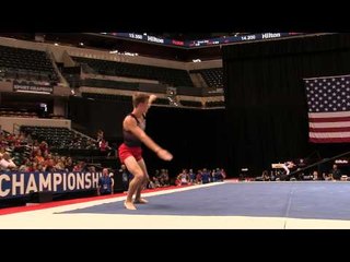 Mitchell Brown – Floor Exercise – 2015 P&G Championships – Jr. Men Day 1