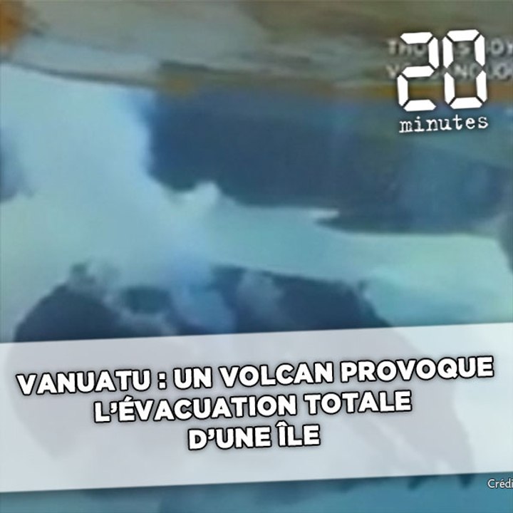Vanuatu: Un volcan provoque l'évacuation totale d'une île