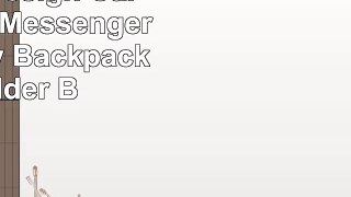 Lencca Universal Hybrid 3 in 1Design Carrying  Tote  Messenger  Crossbody  Backpack