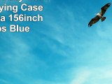 SumacLife Cady Collection Carrying Case for Toshiba 156inch Laptops Blue