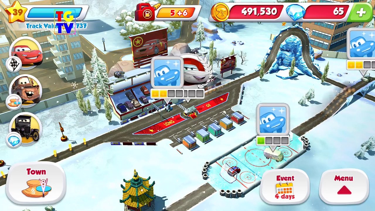 Cars: Fast as Lightning - Long Ge Stage 2/4 VS Flo, Fillmore, Ice Max