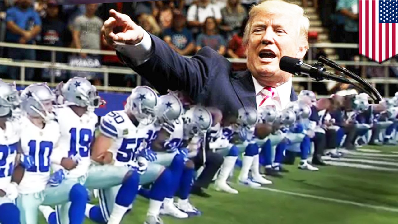 How President Trump played the NFL with tweets