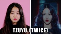 Korean Girls Try K-pop Idol Makeup For The First Time - TWICE & BLACKPINK