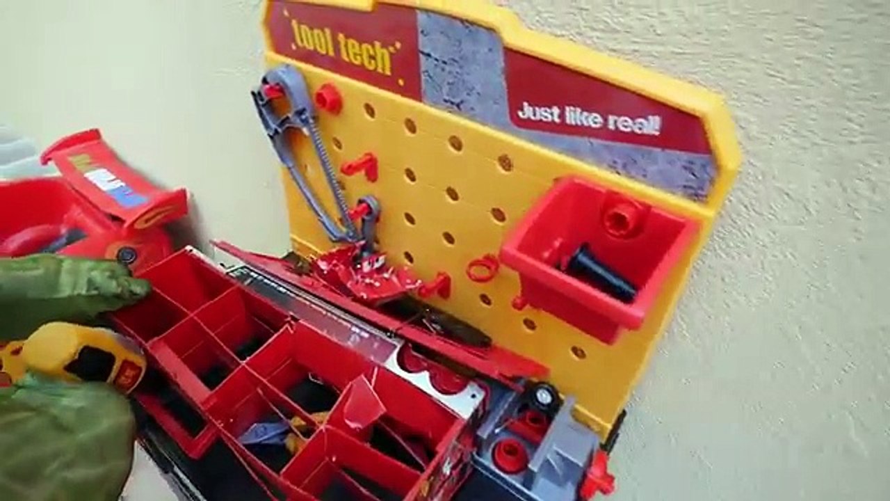 RECKLESS JOKER Crushes SpiderBaby Mack Truck Toys Under Car! w/ Spiderman, Hulk & Venom in Real Lif