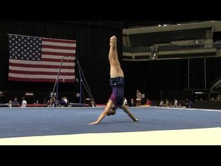 Shane Wiskus – Floor Exercise – 2015 P&G Championships – Sr. Men Day 2
