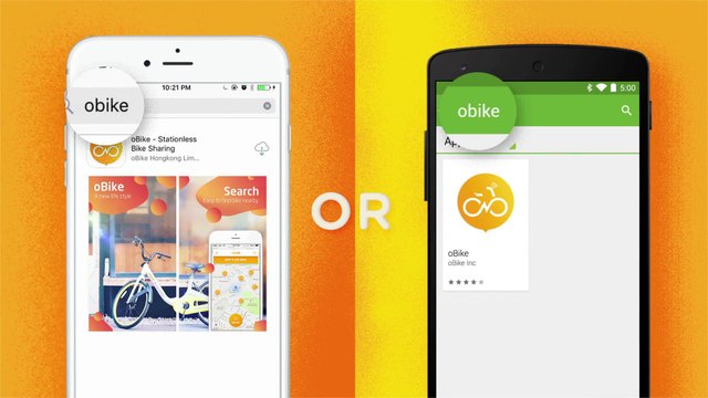 Así funciona Obike, la aplicación de alquiler de bicis compartidas que llega a Madrid