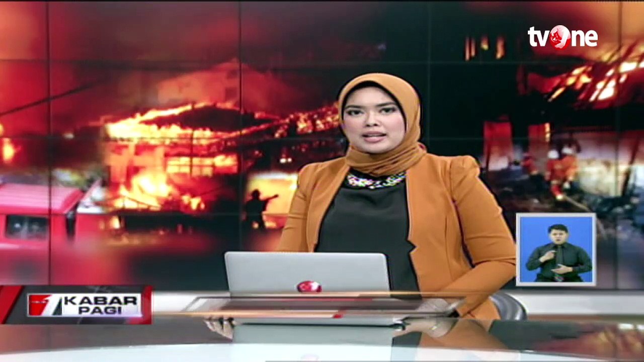 Pabrik Produksi Elektronik Ludes Terbakar