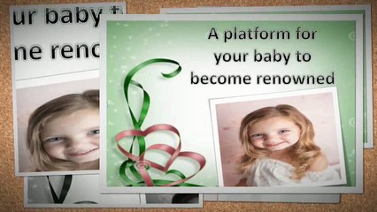 Your baby can be a model too!!