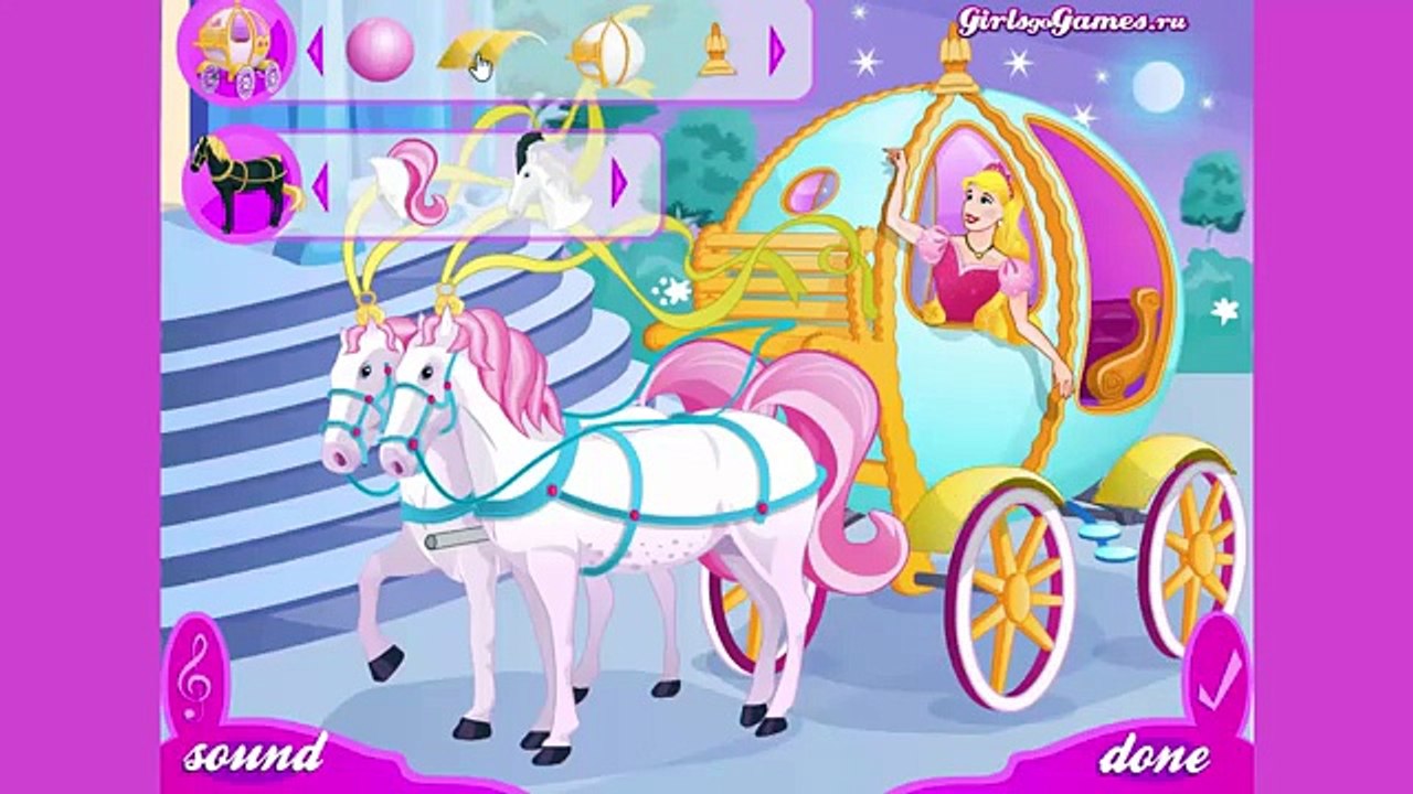 Мультики про Принцесс Диснея ❥ Карета для Принцессы!
