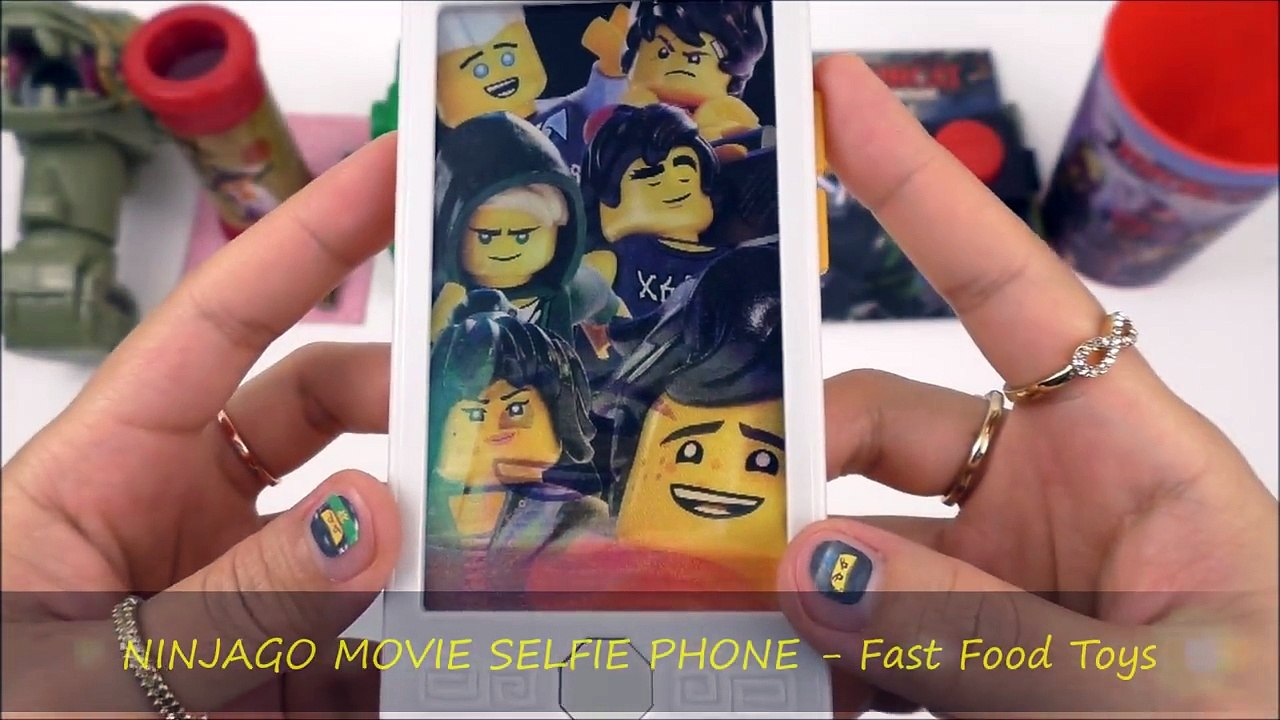 2017 McDONALD'S LEGO NINJAGO MOVIE HAPPY MEAL TOYS FULL SET 6 KIDS WORLD COLLECTION UNBOXING REVIEW-Enj8XVjWGcg