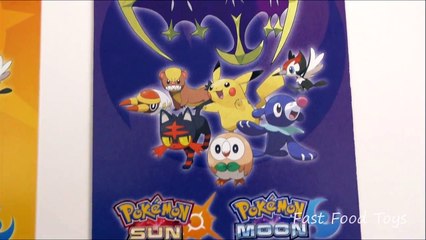 2017 McDONALD'S POKEMON SUN & MOON HAPPY MEAL TOYS KIDS DOOR KNOB HANGERS FULL SET 2 SOLGALEO LUNALA-oh1XeUkeVNc