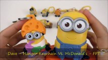 2017 DESPICABLE ME 3 MOVIE SURPRISE BLIND BAGS HANGER KEYCHAINS McDONALD'S MINIONS HAPPY MEAL TOYS--I1J5FpFabY