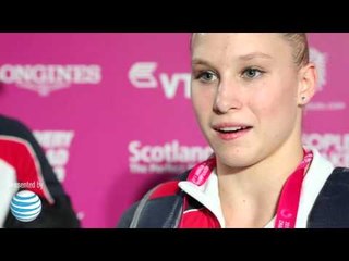 Brenna Dowell - Interview - 2015 World Championships - Podium Training