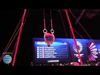 Chris Brooks - Still Rings - 2015 World Championships - Podium Training