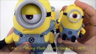 DESPICABLE ME 3 TALKING MINIONS PLUSH TOYS McDONALD'S HAPPY MEAL TOYS COLLECTION KID FULL SET 5 2017-1sJ_QsQchPs