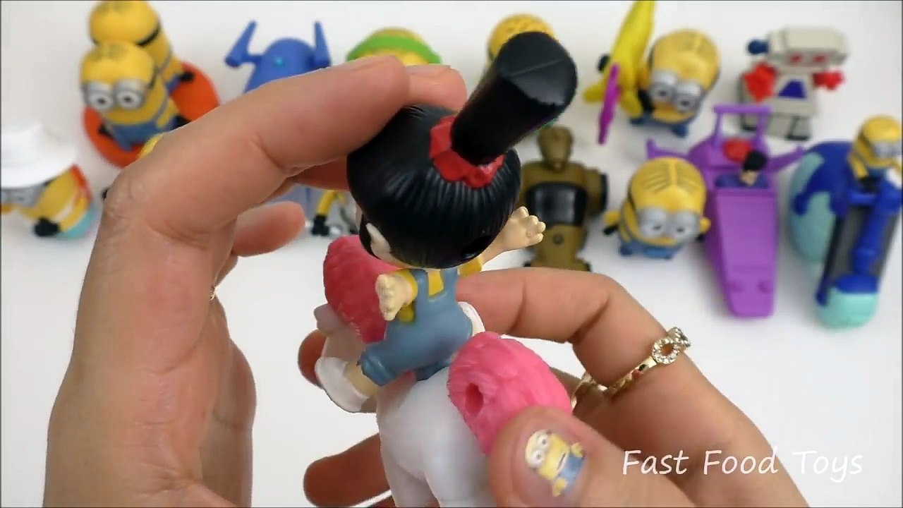 McDONALD'S DESPICABLE ME 3 MOVIE HAPPY MEAL TOYS MINIONS WORLD COLLECTION SET UPDATE 14 KIDS 2017 US-QuRoU96oe0c