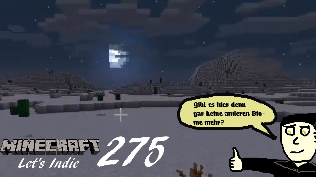 Minecraft Let's Indie 275: Nur noch Wüste
