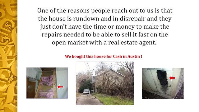 Cash for My House Austin TX Do I Need To Make Repairs To My House Or Even Clean it