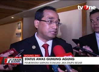 Pemerintah Siapkan Evakuasi Jika Terjadi Erupsi Gunung Agung