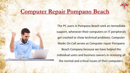 Computer Repair Pompano Beach | Computer Medic On Call