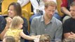 Sneaky child steals Prince Harry's popcorn at Invictus games