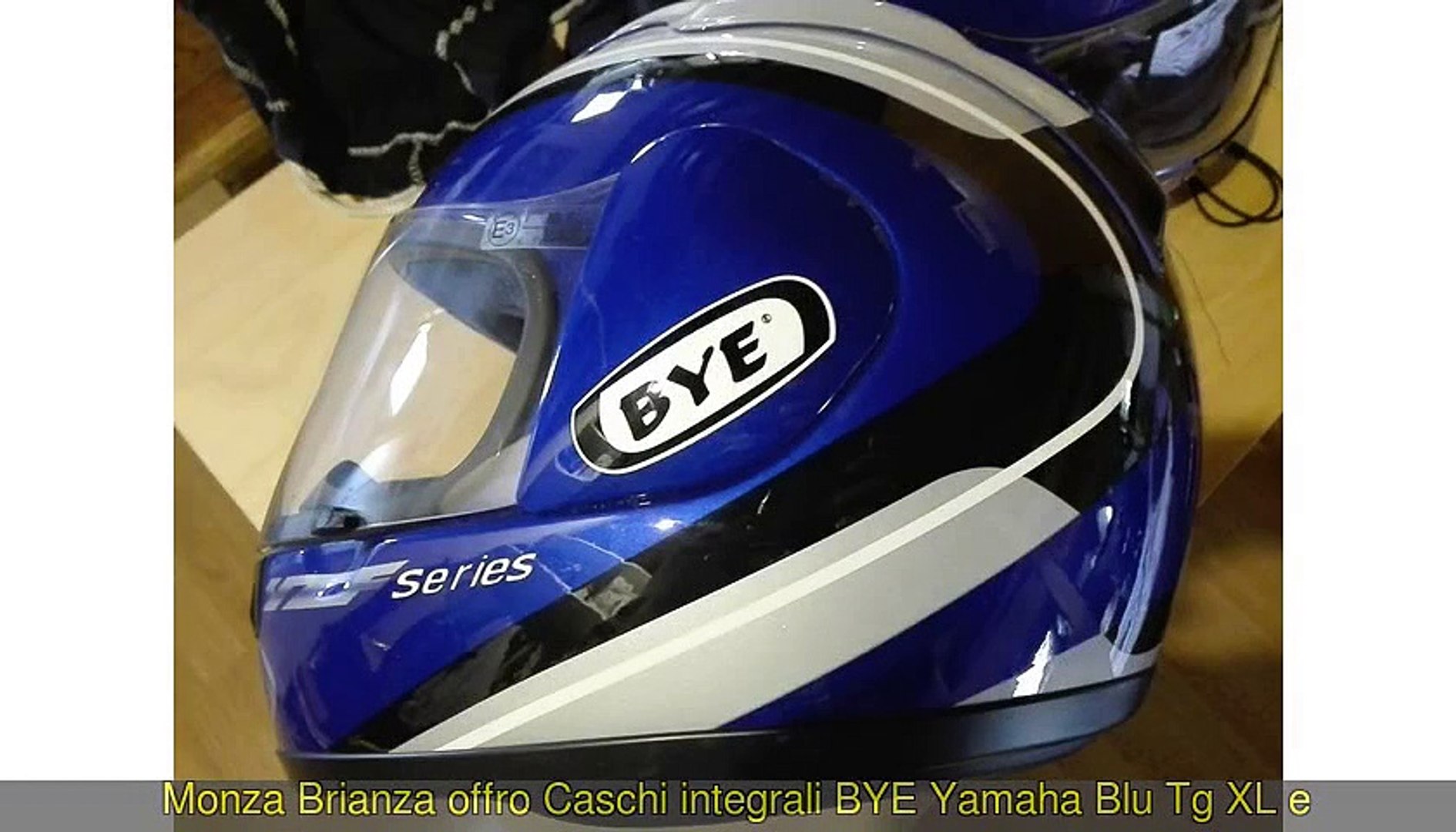 Caschi integrali BYE Yamaha Blu,... - Video Dailymotion