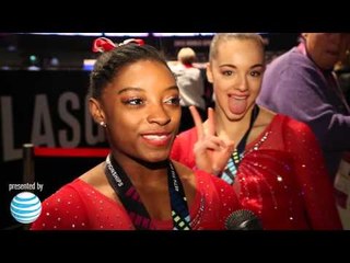 Simone Biles - Interview - 2015 World Championships - Team Final