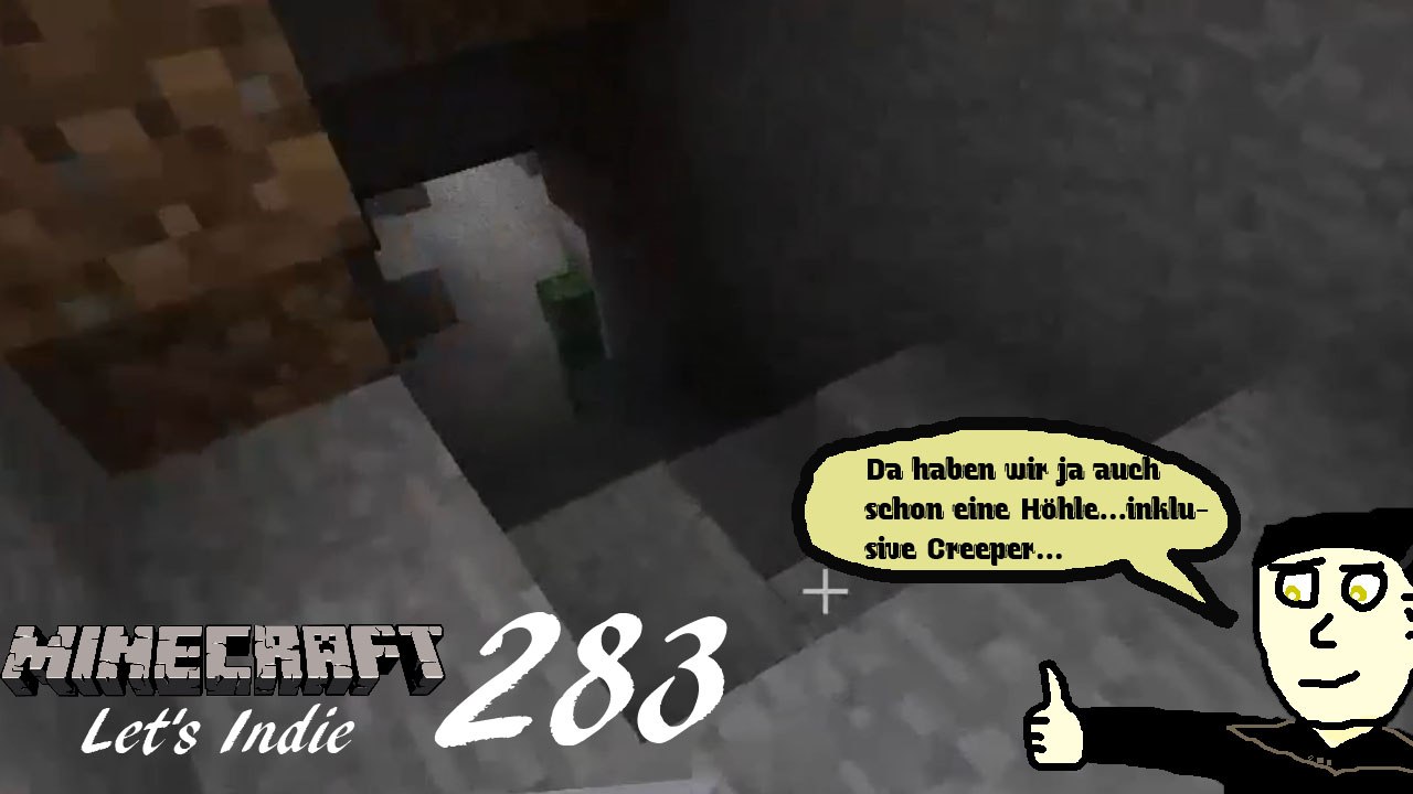 Minecraft Let's Indie 283: Die Suche nach einer Höhle