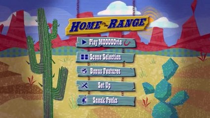 Home on the Range (2004) DvD Menu Walkthrough